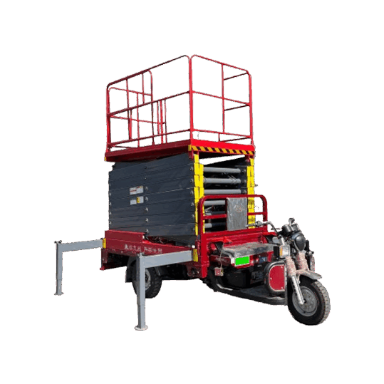 Tricycle-driven Scissor Lift
