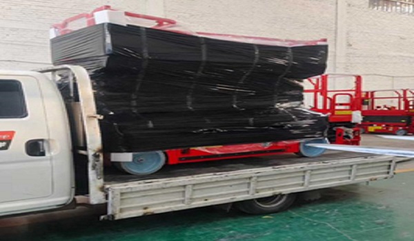 Electric Self-Propelled Scissor Lift Exported to Germany, Receives Approval for Factory Equipment Maintenance Testing