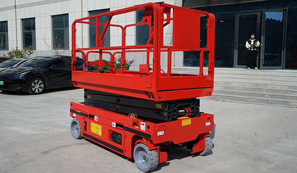 Boomstar 10m Self-Propelled Scissor Lift Shipped to Austria for Pre-sale Trial