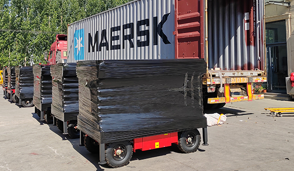 BS500-14 Mobile Scissor Lift Shipment Completed & Shipped