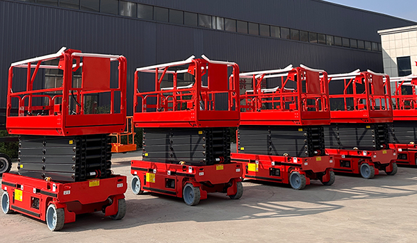 6m Self-Propelled Scissor Lift Delivers Compact Efficient Aerial Work Solution