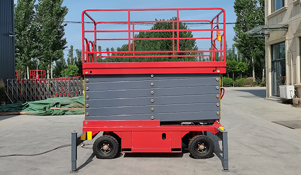 Mobile Scissor Lift Exported to Belgium