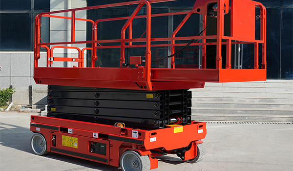 Electric Self Driving Scissor Lift for Factory & Construction Indonesia