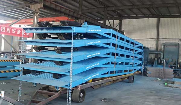 Movable Unloading Platforms Shipment to UK