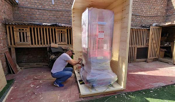BS117‑8 Single-mast Aluminum Alloy Lift Project Case Delivered to USA
